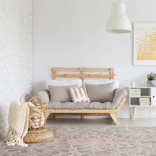 New Bloom 3'10" x 5'4" area rug in color Hazelwood