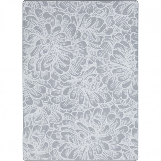 New Bloom 5'4" x 7'8" area rug in color Sterling