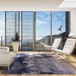 Earthen 5'4" x 7'8" area rug in color Amethyst