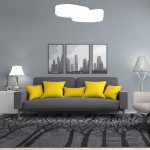 Woodland Way 3'10" x 5'4" area rug in color Goldenrod