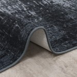 Winterhaven 7'8" x 10'9" area rug in color Charcoal