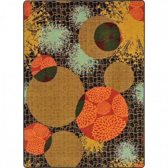 Vantage Point 3'10" x 5'4" area rug in color Autumn