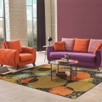 Vantage Point 5'4" x 7'8" area rug in color Autumn