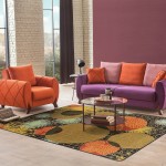 Vantage Point 7'8" x 10'9" area rug in color Autumn