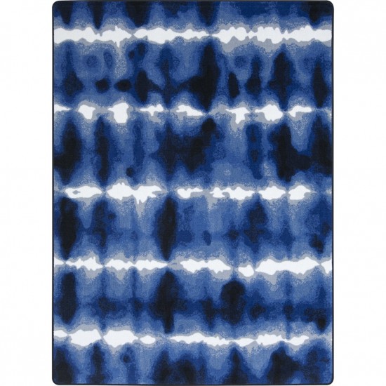 Sound Off 5'4" x 7'8" area rug in color Cobalt