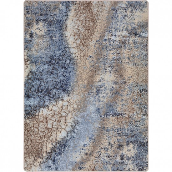 River Run 10'9" x 13'2" area rug in color Solitude