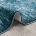 On The Edge 3'10" x 5'4" area rug in color Riviera