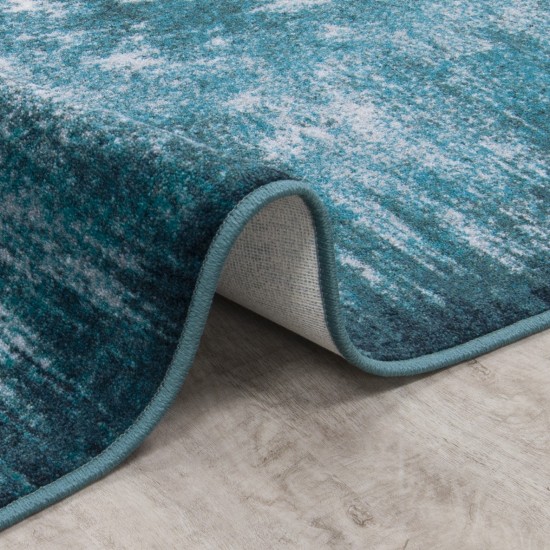On The Edge 3'10" x 5'4" area rug in color Riviera
