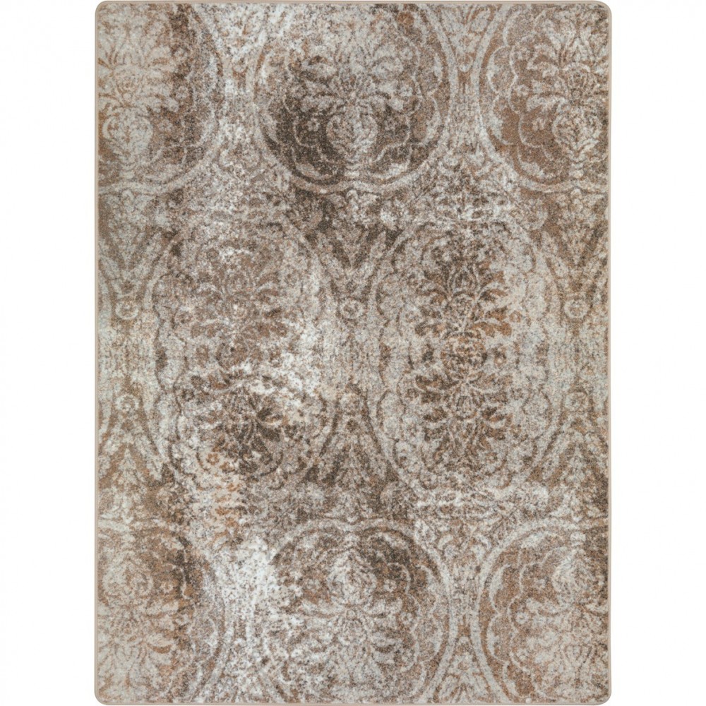 Thinly Veiled 3'10" x 5'4" area rug in color Antique Taupe