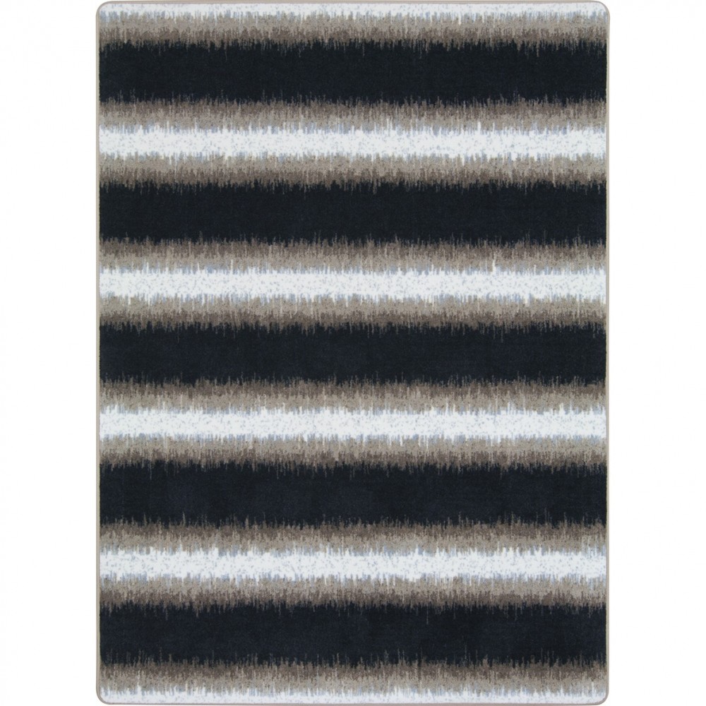 Tuned Out 3'10" x 5'4" area rug in color Onyx