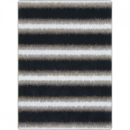 Tuned Out 10'9" x 13'2" area rug in color Onyx