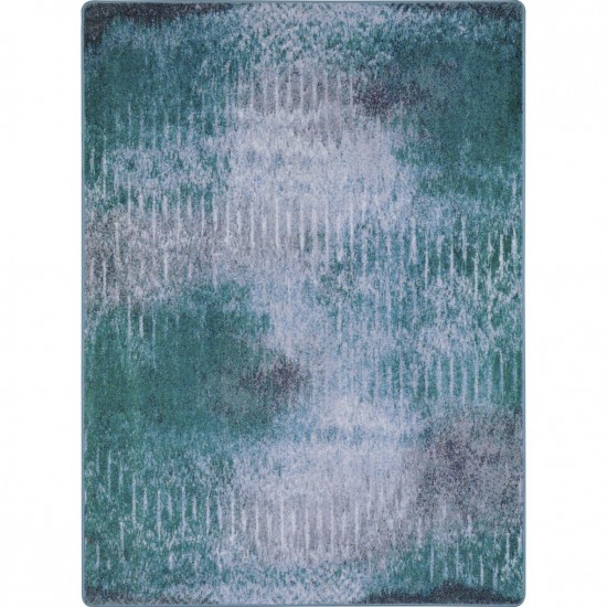 Raku 3'10" x 5'4" area rug in color Mirage Lake