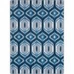 Chelsea 3'10" x 5'4" area rug in color Peacock