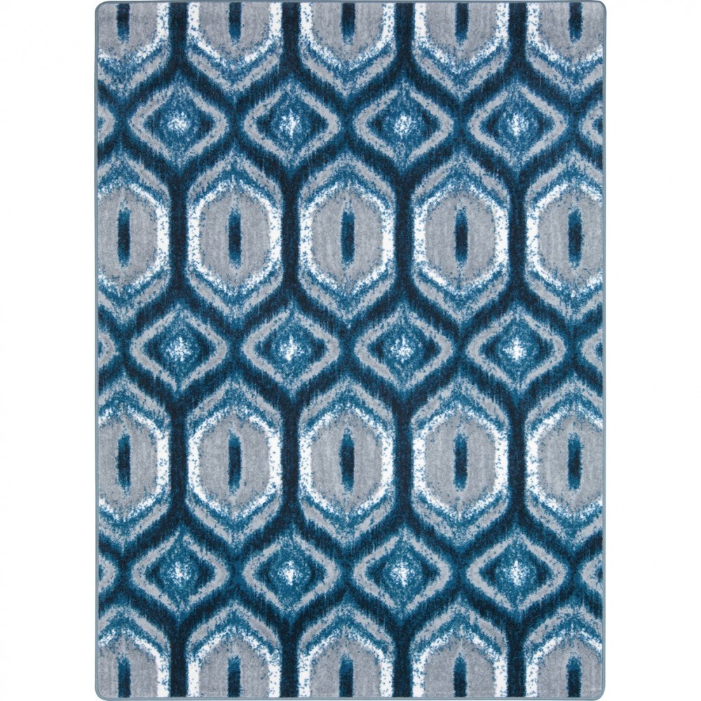 Chelsea 5'4" x 7'8" area rug in color Peacock