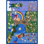 Seasons of Reading 7'8" x 10'9" area rug in color Multi