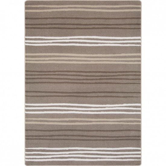 All Lined Up 5'4" x 7'8" area rug in color Neutral