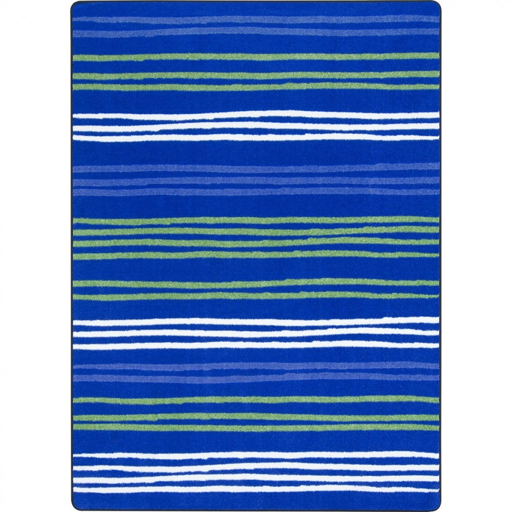 All Lined Up 5'4" x 7'8" area rug in color Seaglass All Lined Up 5'4" x 7'8" area rug in color Seaglass