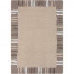 Seeing Stripes 5'4" x 7'8" area rug in color Neutral