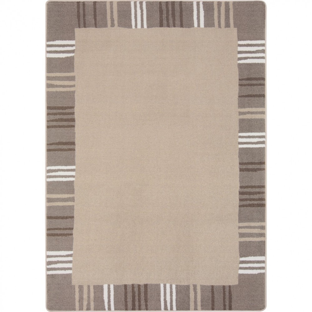 Seeing Stripes 5'4" x 7'8" area rug in color Neutral