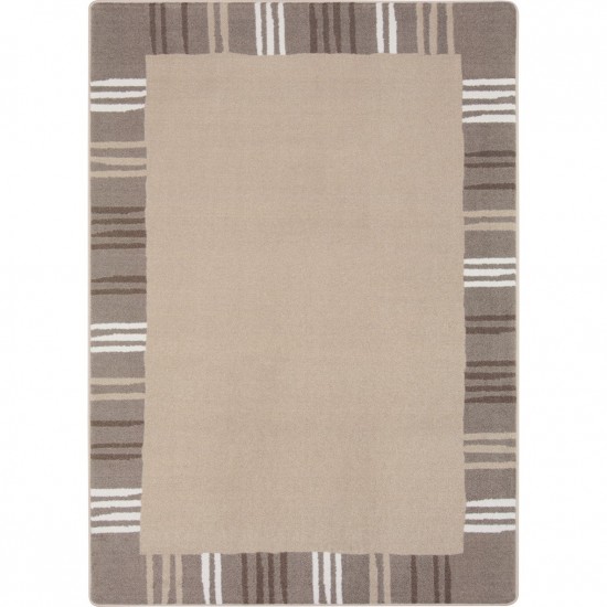 Seeing Stripes 10'9" x 13'2" area rug in color Neutral