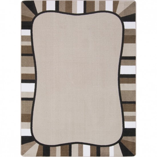 Colorful Accents 10'9" x 13'2" area rug in color Neutral