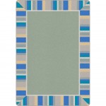Off the Cuff 3'10" x 5'4" area rug in color Sage