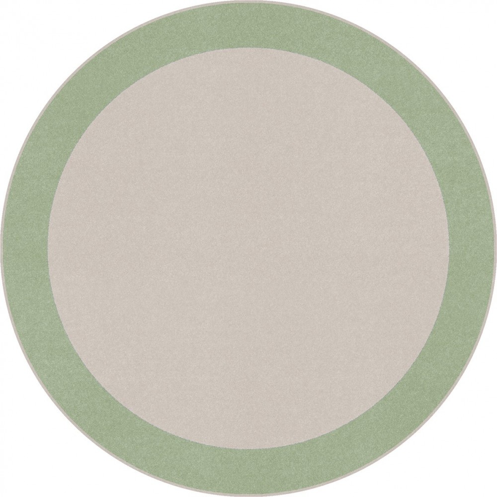 Easy Going 7'7" Round area rug in color Sage Easy Going 7'7" Round area rug in color Sage