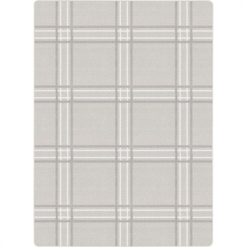 Broadfield 3'10" x 5'4" area rug in color Dove