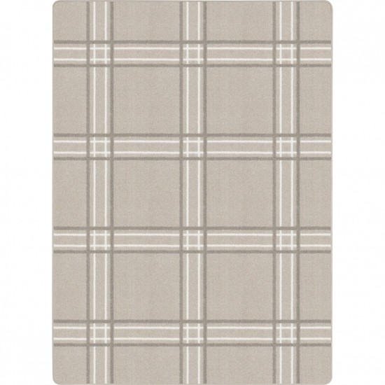 Broadfield 3'10" x 5'4" area rug in color Beige