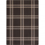 Broadfield 3'10" x 5'4" area rug in color Espresso