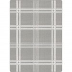 Broadfield 5'4" x 7'8" area rug in color Morning Fog