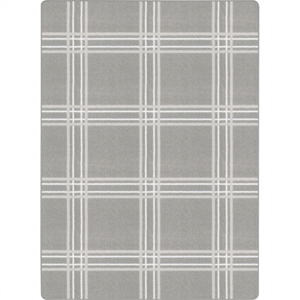 Broadfield 5'4" x 7'8" area rug in color Morning Fog