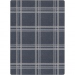 Broadfield 5'4" x 7'8" area rug in color Smoke