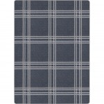 Broadfield 7'8" x 10'9" area rug in color Smoke