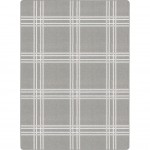 Broadfield 10'9" x 13'2" area rug in color Morning Fog
