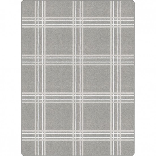 Broadfield 10'9" x 13'2" area rug in color Morning Fog