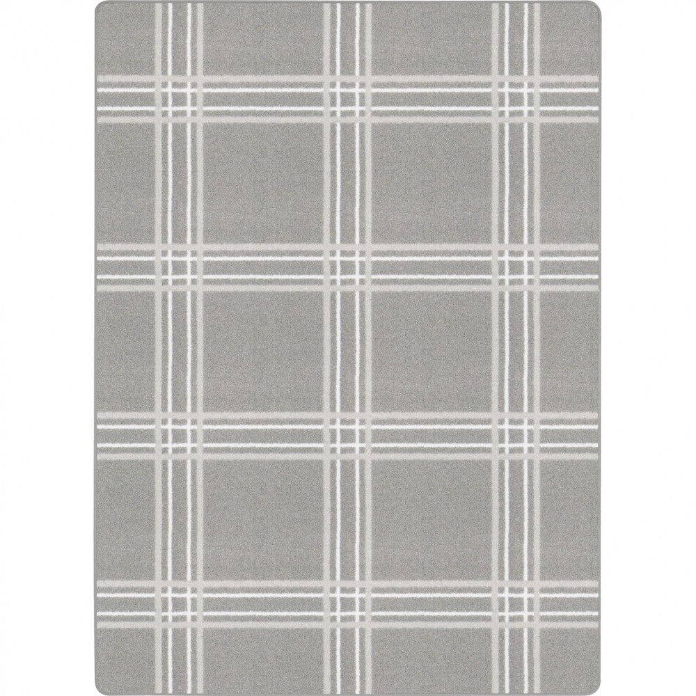 Broadfield 10'9" x 13'2" area rug in color Morning Fog