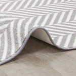 Favorite Retreat 10'9" x 13'2" area rug in color Morning Fog