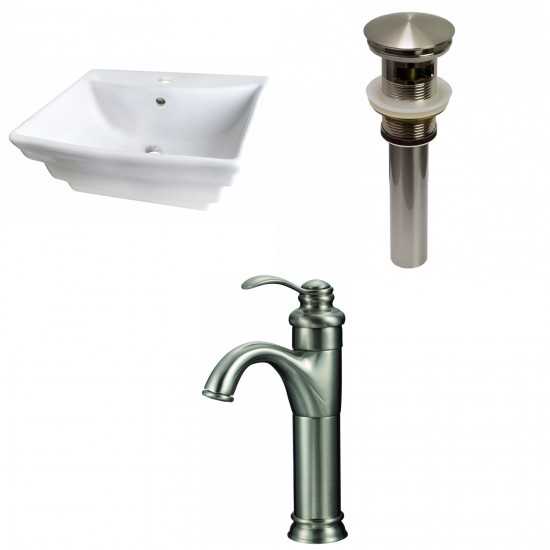 19.75-in. W Bathroom Vessel Sink Set_AI-30039