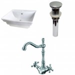 19.75-in. W Bathroom Vessel Sink Set_AI-30041