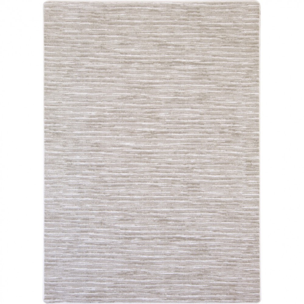 Balanced 3'10" x 5'4" area rug in color Dove