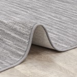Balanced 7'8" x 10'9" area rug in color Morning Fog