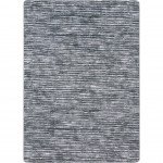 Balanced 7'8" x 10'9" area rug in color Smoke