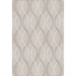 Seventh Heaven 5'4" x 7'8" area rug in color Beige