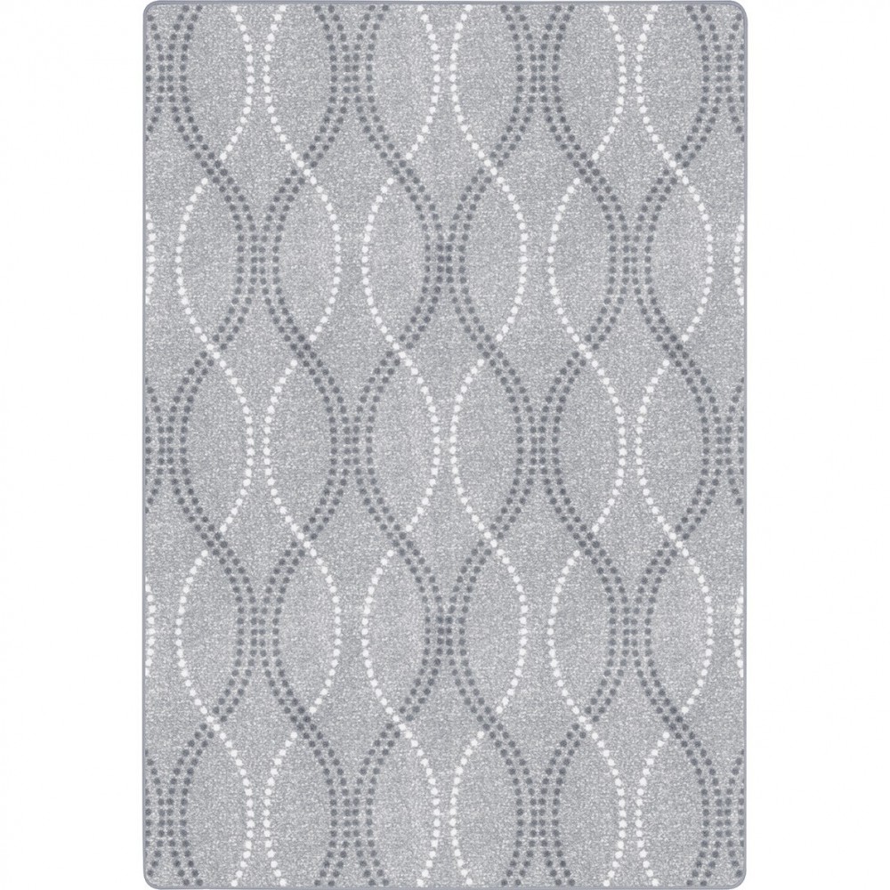 Seventh Heaven 5'4" x 7'8" area rug in color Mist