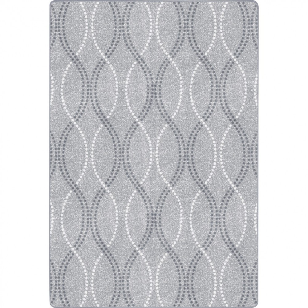 Seventh Heaven 7'8" x 10'9" area rug in color Mist