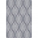 Seventh Heaven 10'9" x 13'2" area rug in color Smoke
