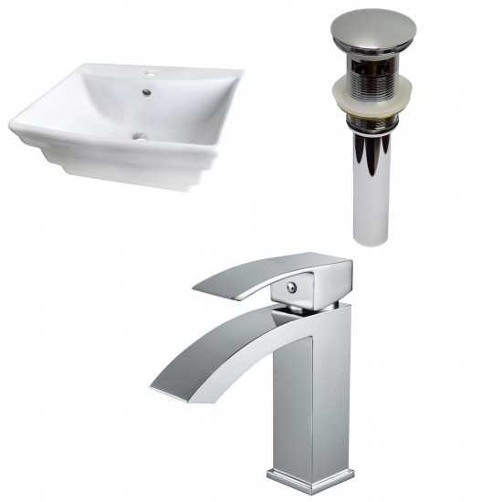 19.75-in. W Bathroom Vessel Sink Set_AI-30049