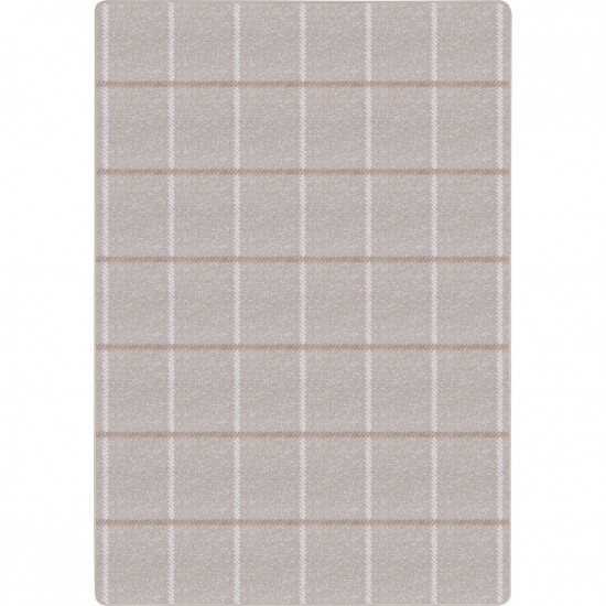 New Haven 5'4" x 7'8" area rug in color Ivory