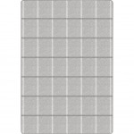 New Haven 5'4" x 7'8" area rug in color Morning Fog